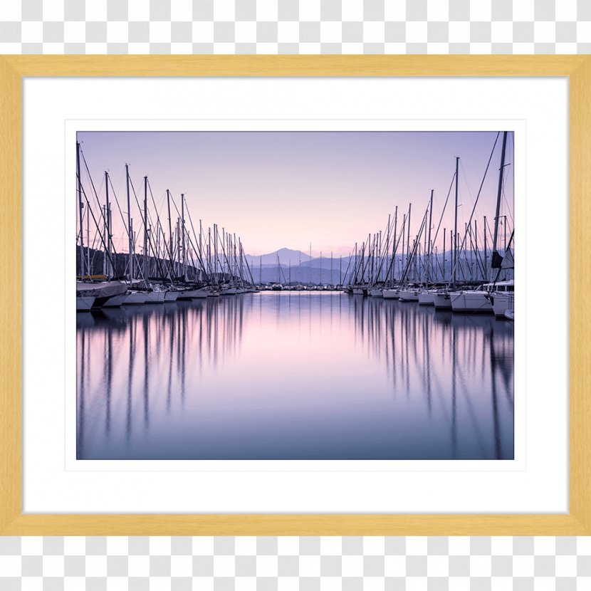 Painting Canvas Print Photography Harbor - Mural Transparent PNG