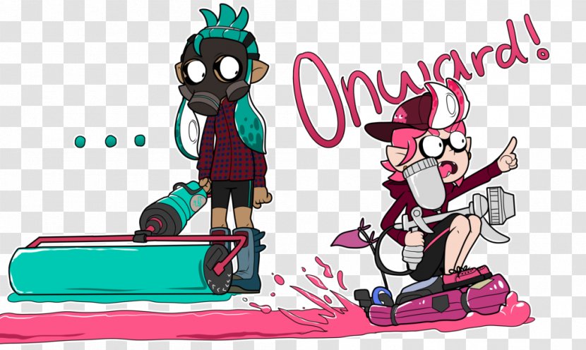 DeviantArt Splatoon Work Of Art - Artist - Sneaky Transparent PNG