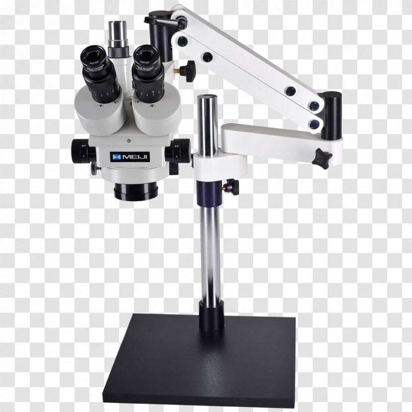 Stereo Microscope Eyepiece Laboratory Meiji Techno America - Optical Instrument Transparent PNG