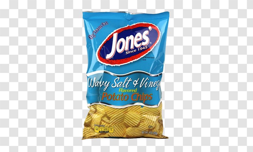 Jones Potato Chip Co. Flavor Salt Sour Cream - Food - Bag Transparent PNG