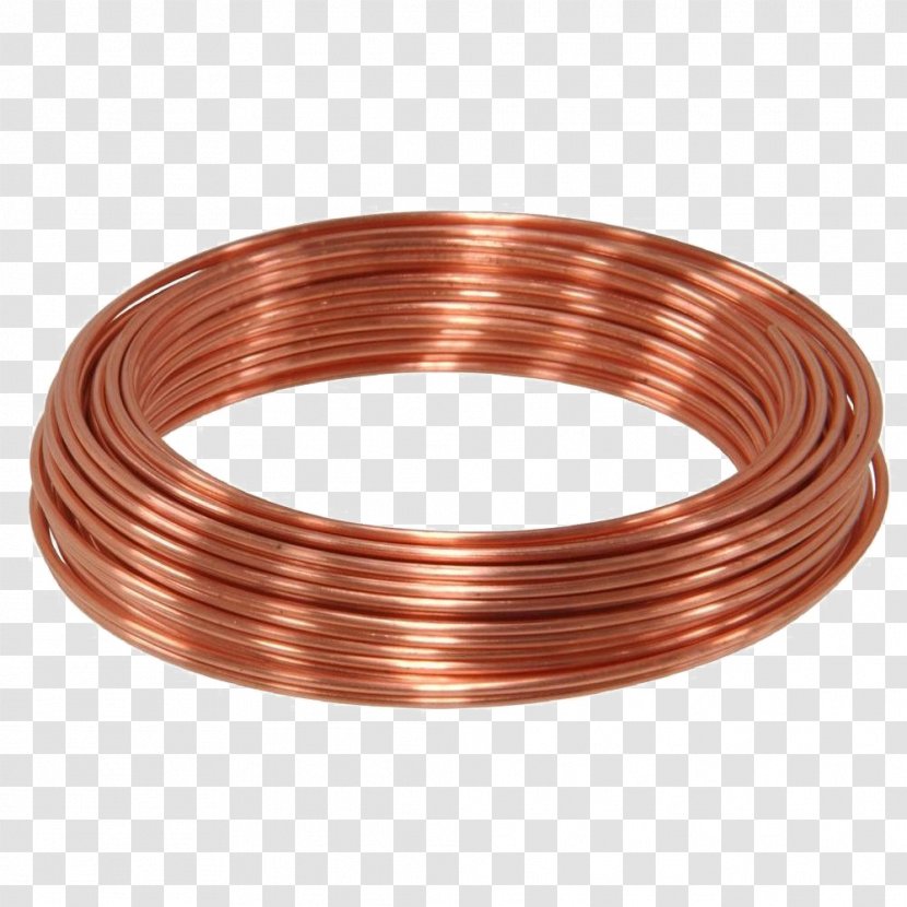 Copper Conductor Magnet Wire Electrical Wires & Cable Gauge - Material Transparent PNG