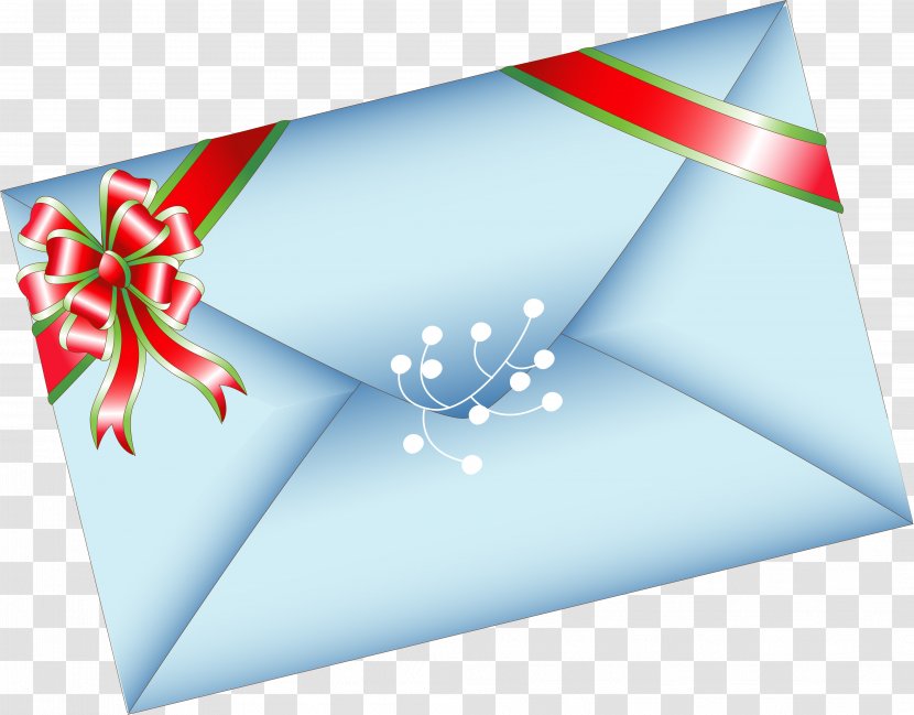 Envelope Vecteur Letter - Christmas - Vector Library Material Transparent PNG
