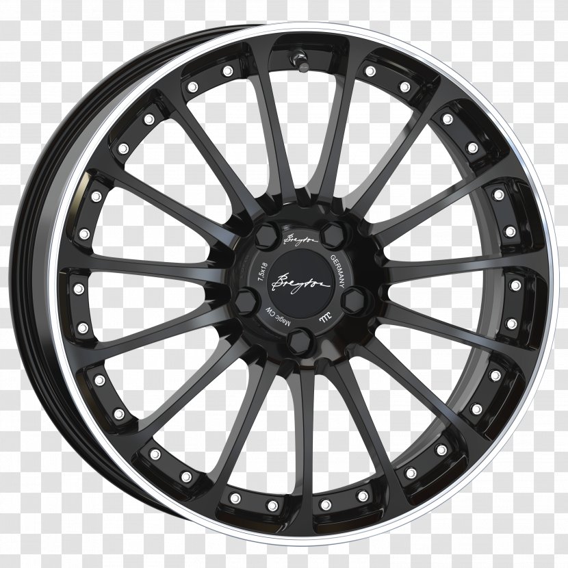 Breyton Alloy Wheel Rim Car - Auto Racing Transparent PNG