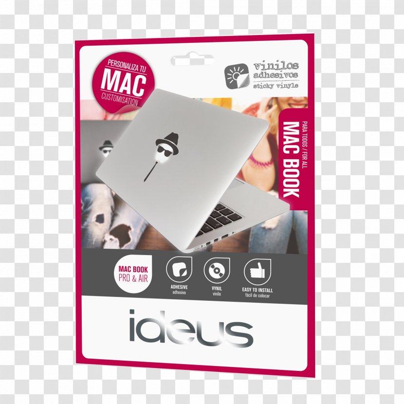 Ideus VIBAIR13BLUES ? Sticker Décoratif Pour Macbook Brand Technology Multimedia Product - Text Transparent PNG