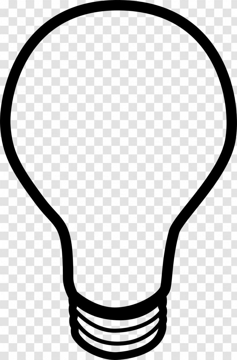 Incandescent Light Bulb Lamp Clip Art - Color - Drawing Transparent PNG