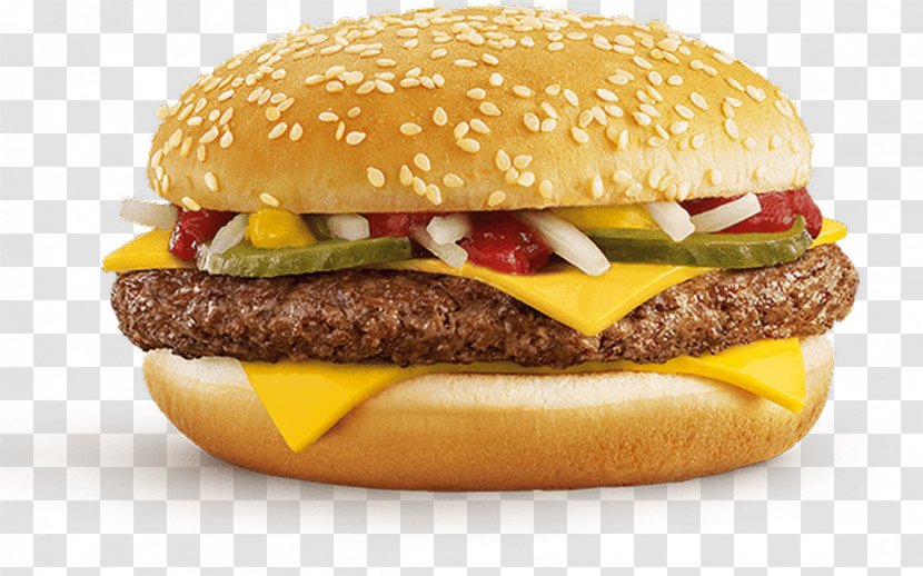 McDonald's Quarter Pounder Hamburger Cheeseburger Big Mac Fast Food - Kids Meal - Burger King Transparent PNG