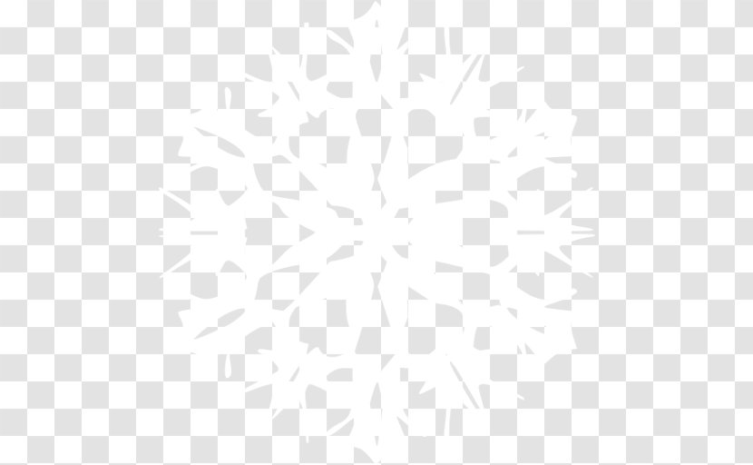 Symmetry Line Point Angle Pattern - Black - Snowflake Image Transparent PNG