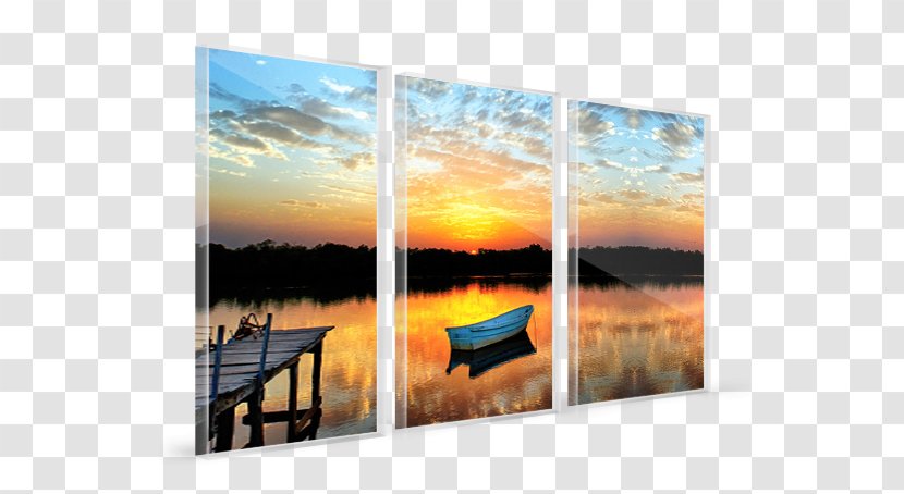 Painting Poly Acrylic Paint Printing Glass - Triptych Transparent PNG