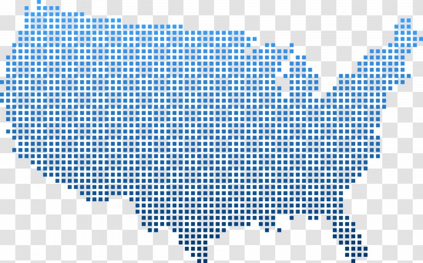 United States Central Time Zone Map Pacific - Area - Fill Pattern Transparent PNG