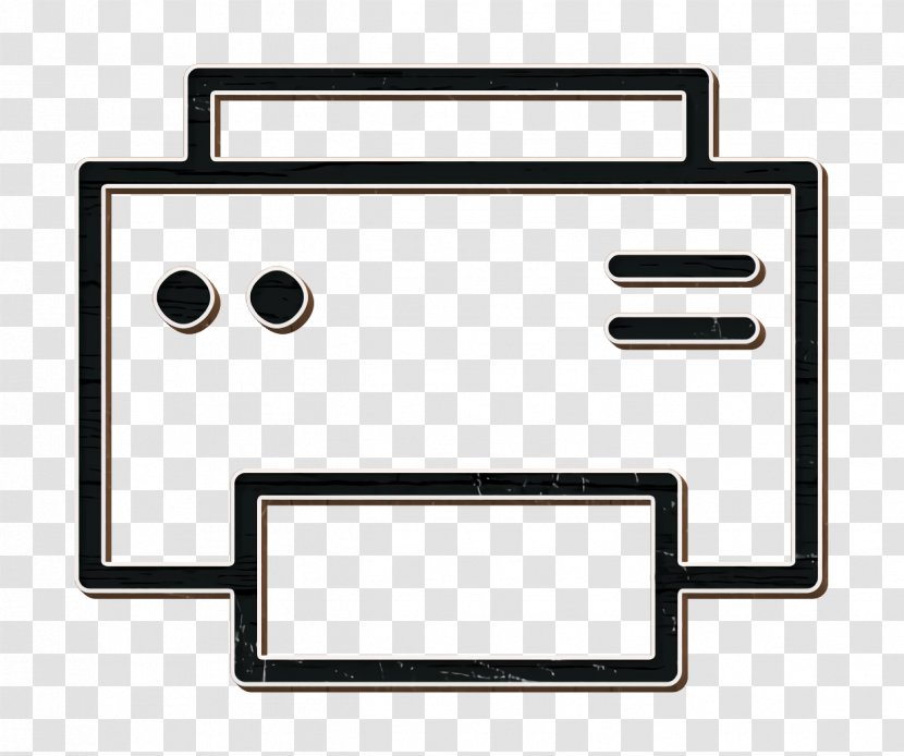 Misc Icon Printer - Rectangle Transparent PNG
