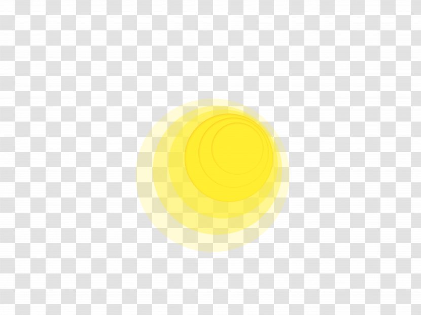 Yellow Light Halo - Glow Transparent PNG