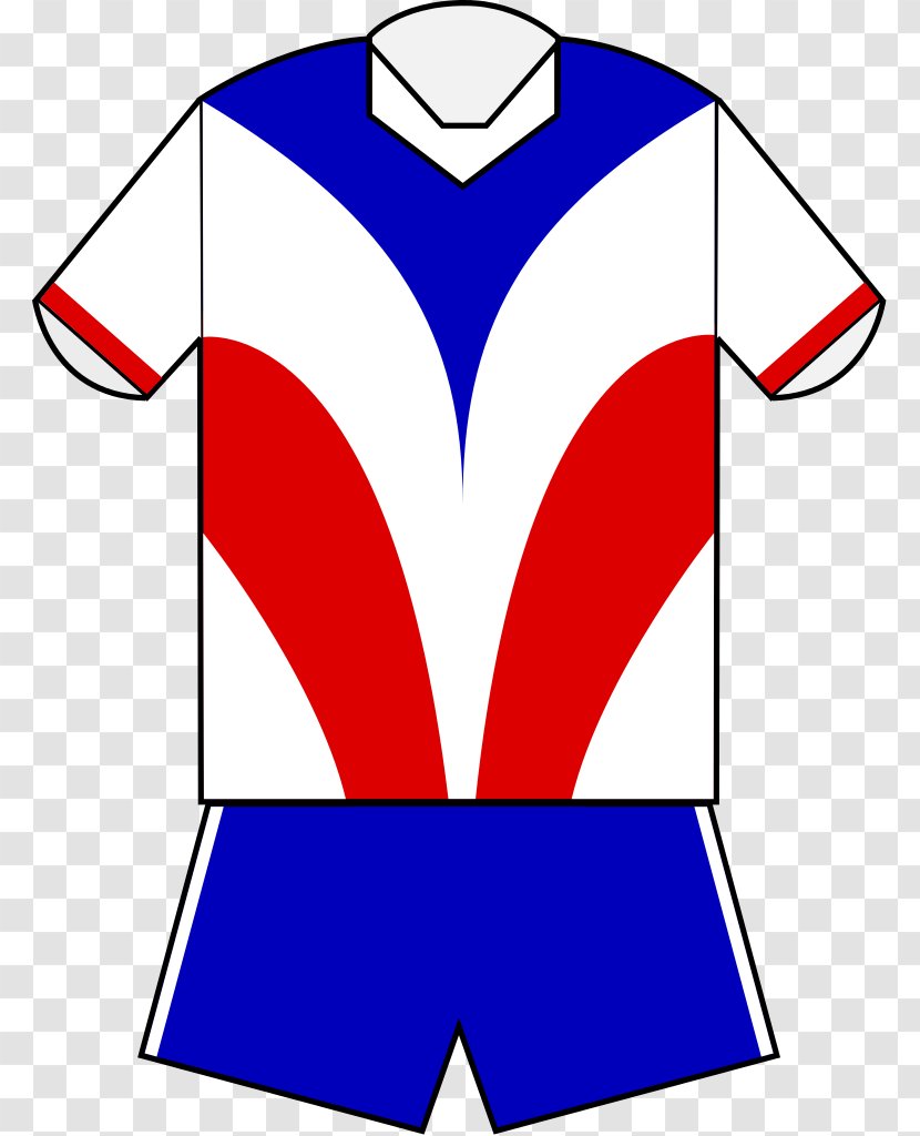 Jersey Newcastle Knights National Rugby League - Outerwear Transparent PNG