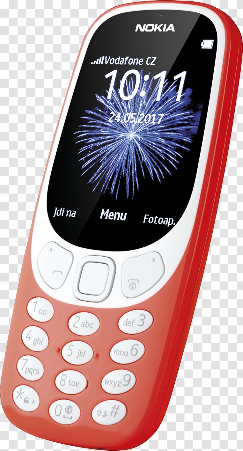 Feature Phone Nokia 3310 (2017) Mobile World Congress - Cellular Network Transparent PNG