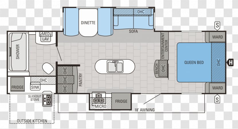 Campervans Caravan Jayco, Inc. Winnebago Industries Floor Plan - Home - Property Transparent PNG