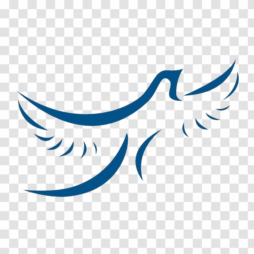 Beak Feather Wing Line Clip Art - Logo - Warn Of Violent Wages Transparent PNG