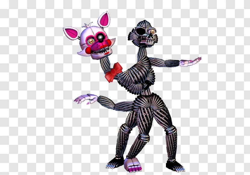 Five Nights At Freddy's: Sister Location Freddy's 3 Animatronics Game Toy - Mangle Art Transparent PNG