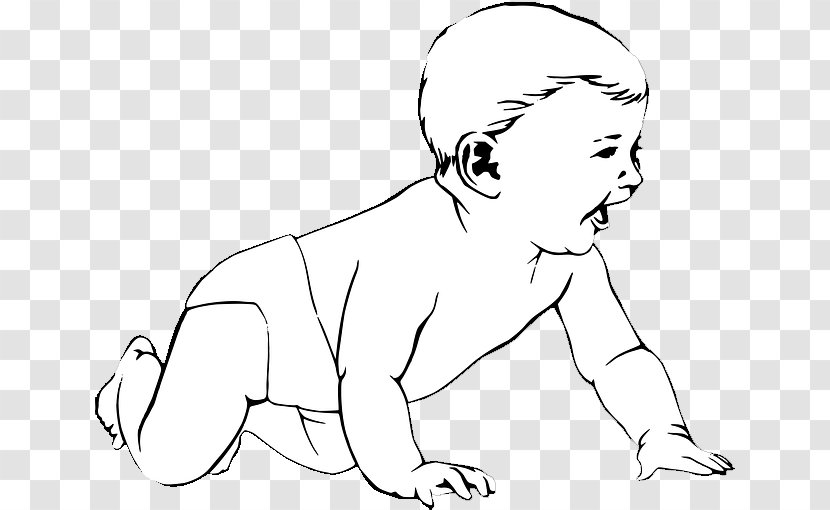 Infant Child Coloring Book Clip Art - Watercolor - Uu Transparent PNG