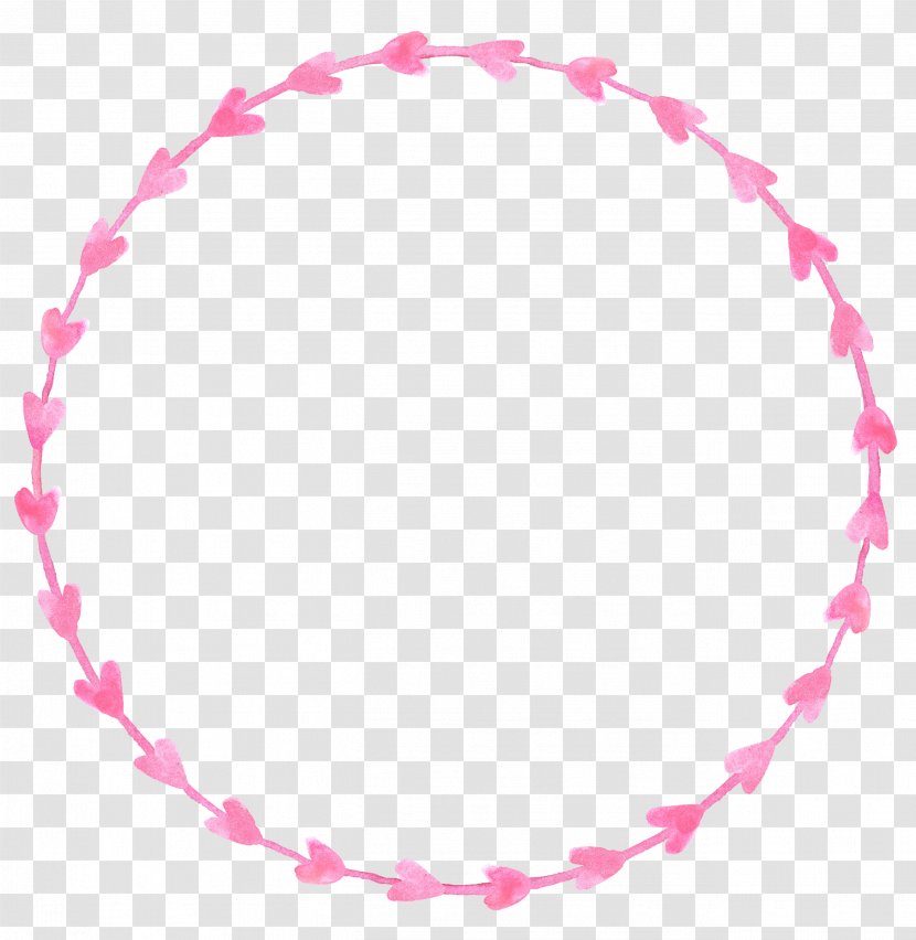 Beach Rose Birthday Cake - Round Pink Wedding Love Ring Transparent PNG