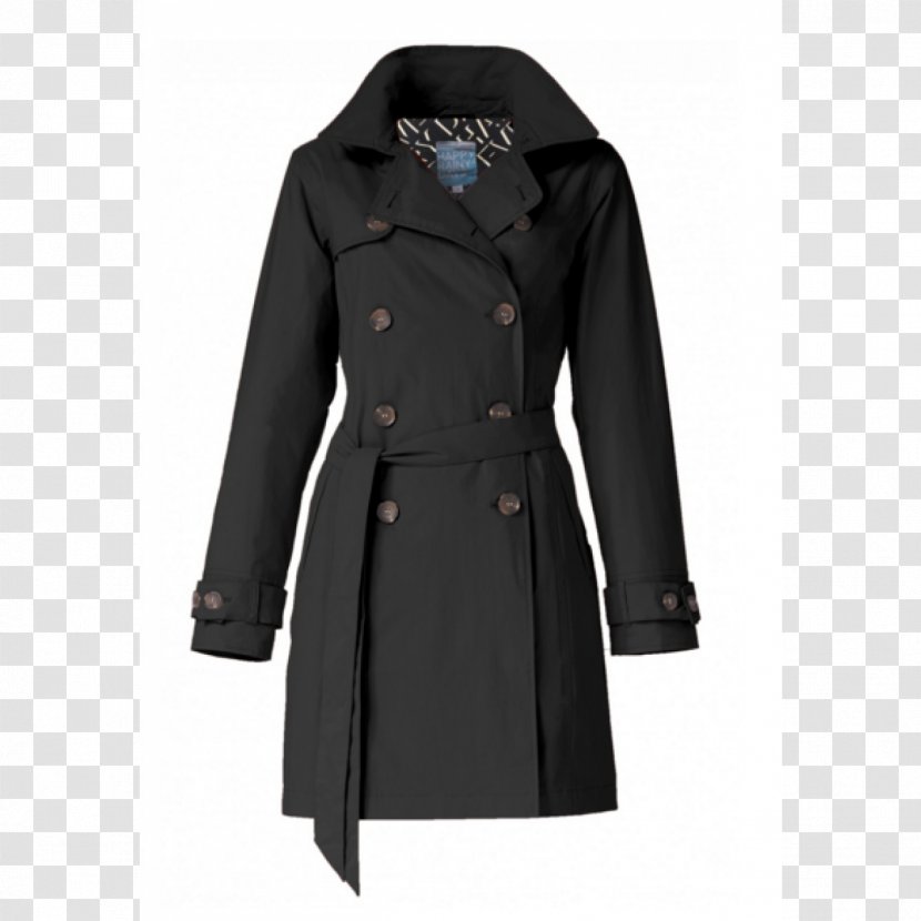 Trench Coat Hood Raincoat Dress - Clothing Transparent PNG