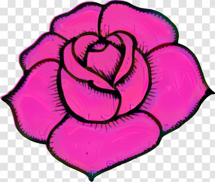 Garden Roses Vector Graphics Drawing Line Art - Love Transparent PNG