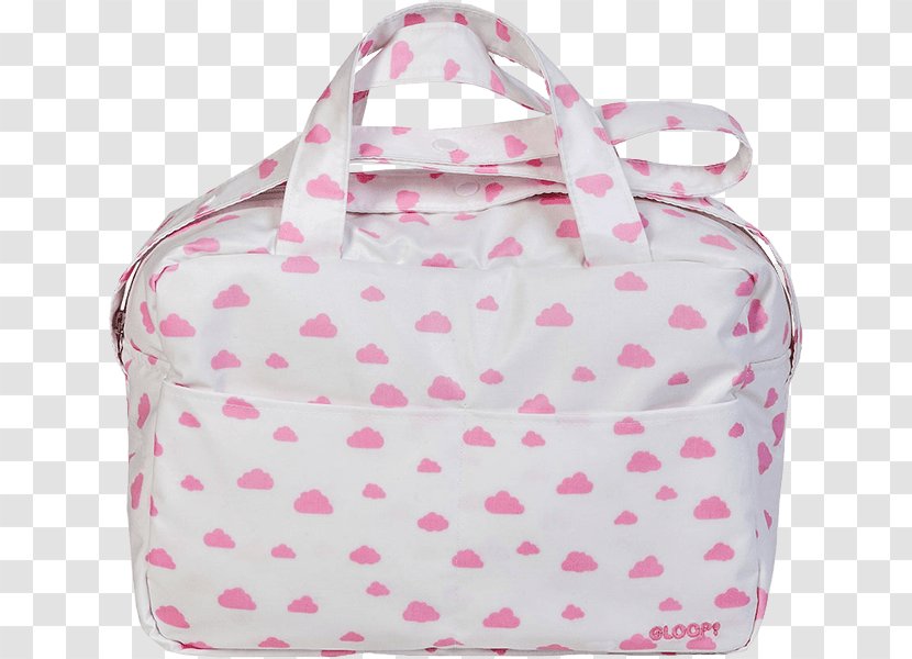 Handbag Diaper Bags Hand Luggage - Pink Clouds Transparent PNG