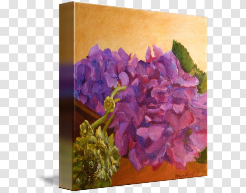 Hydrangea Floral Design Art Violet Flower Transparent PNG