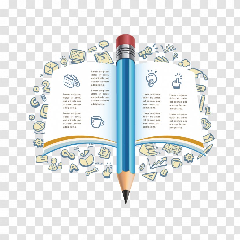 Pen Book Icon - Publisher - And Transparent PNG