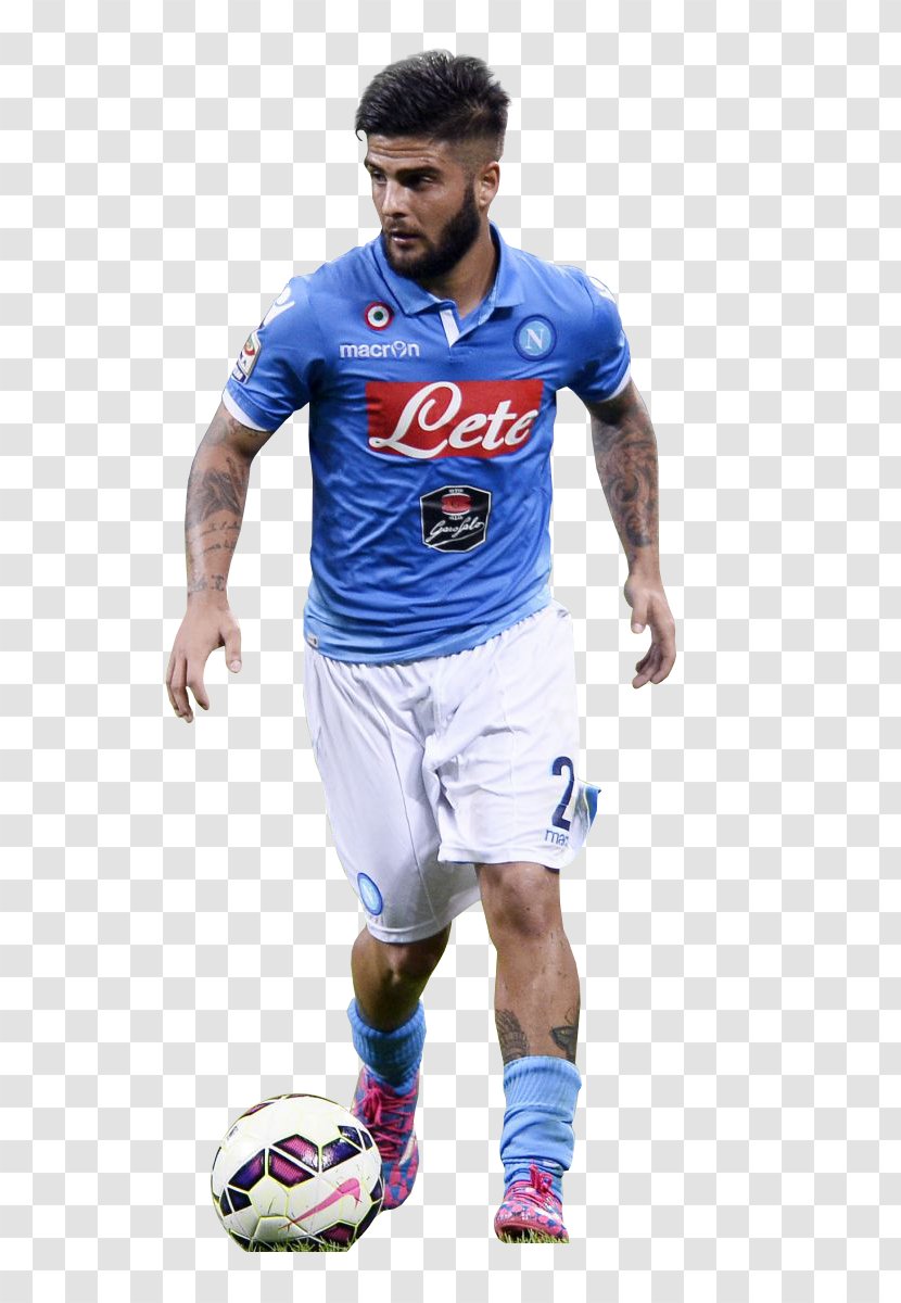 Lorenzo Insigne S.S.C. Napoli Football Player T-shirt Sport - Soccer - Mollas Transparent PNG