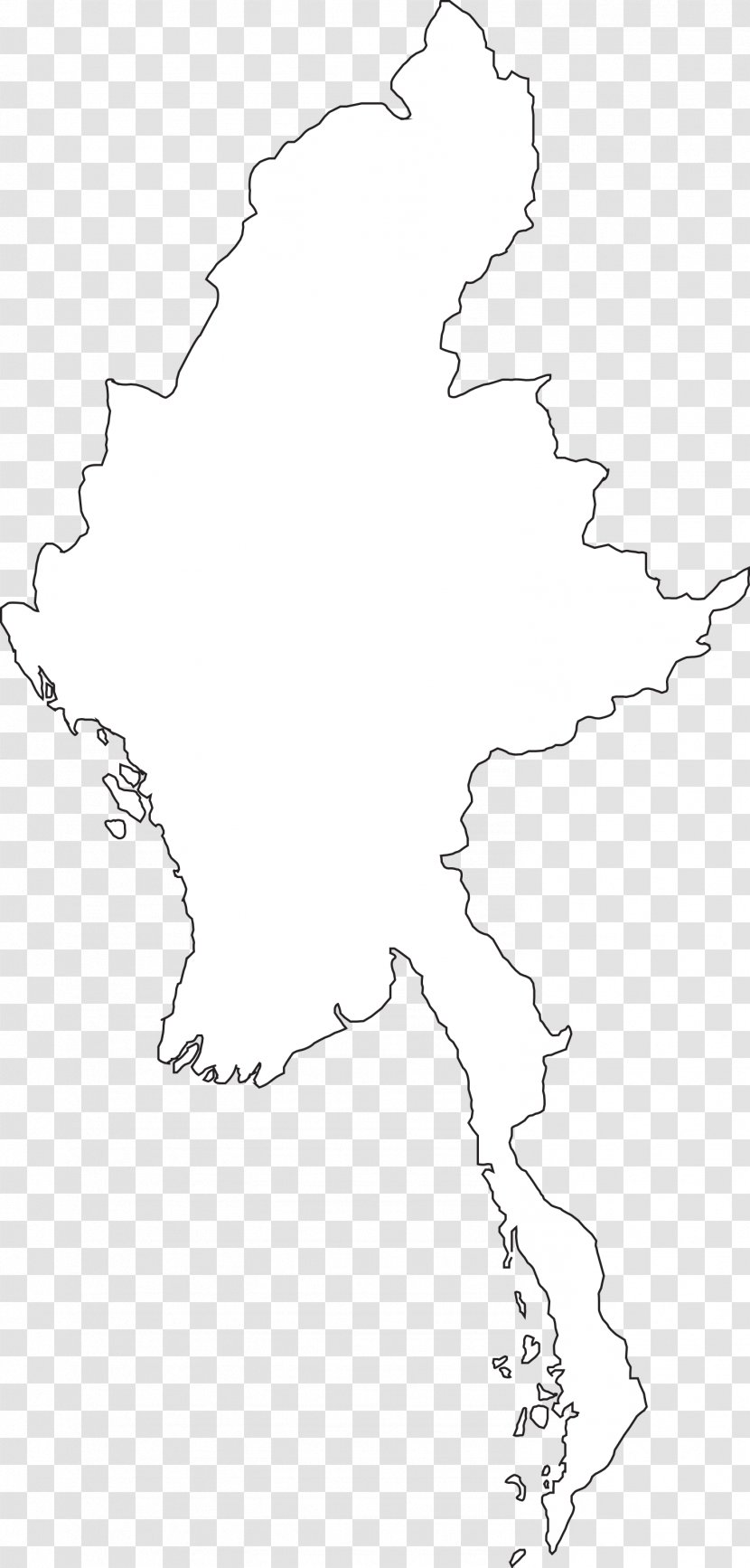Drawing Monochrome Photography /m/02csf Sketch - Black - Map Transparent PNG