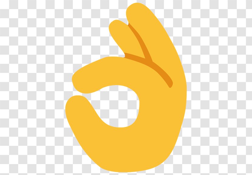 OK Emojipedia Clip Art - Yellow - Emoji Transparent PNG