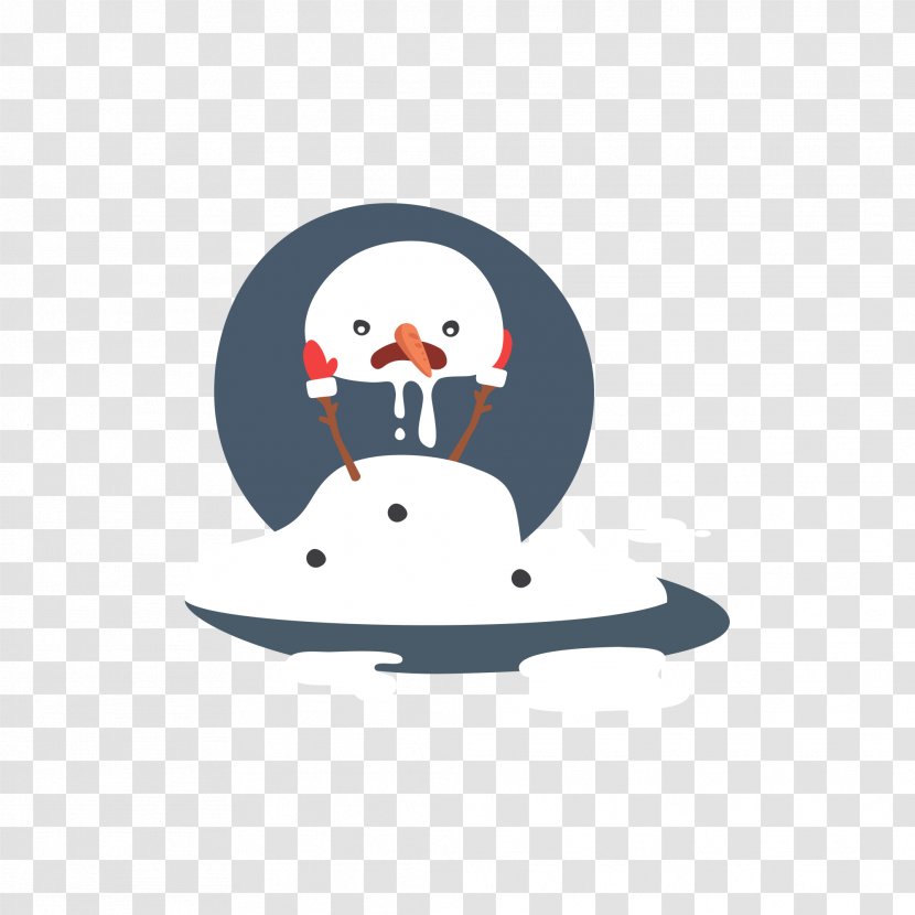 Melting Snowman Deformation - Headgear Transparent PNG
