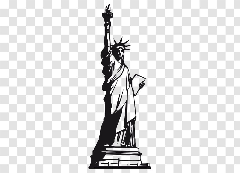 Statue Of Liberty Postal Connections Wall Decal West 39th Street Transparent PNG
