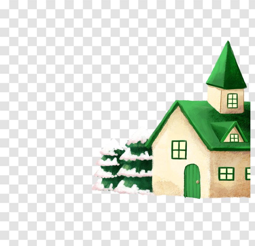 IOS TouchPal Icon - Triangle - Winter House Transparent PNG