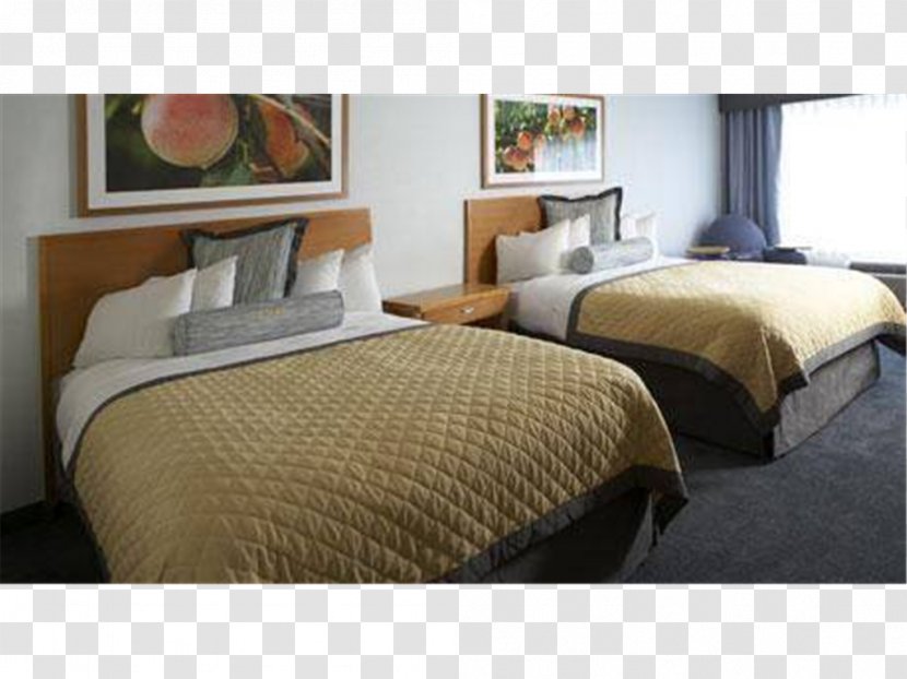 Hotel Bed Frame United States Bedroom - Mattress Transparent PNG