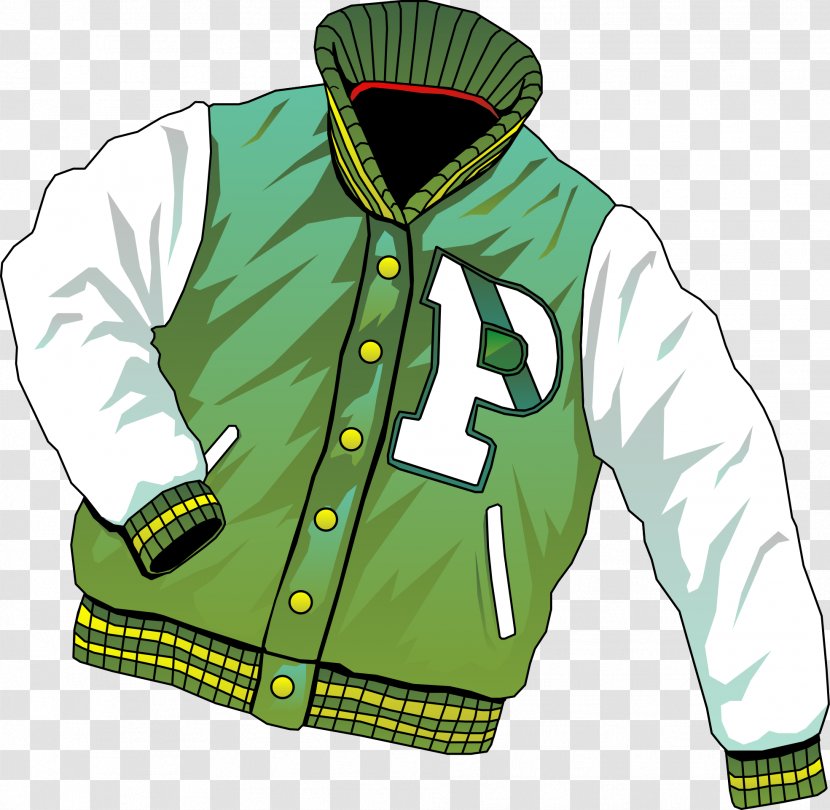 Jacket Coat Free Content Letterman Clip Art - Raincoat - Clothes Cliparts Transparent PNG