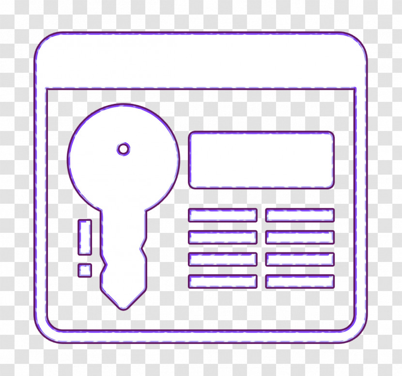 Password Icon Type Of Website Icon Transparent PNG