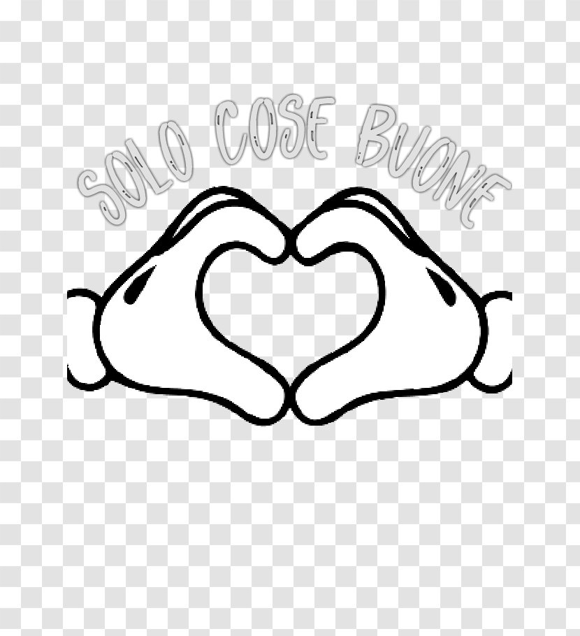 Mickey Mouse Minnie Image Drawing Hand - Heart Transparent PNG