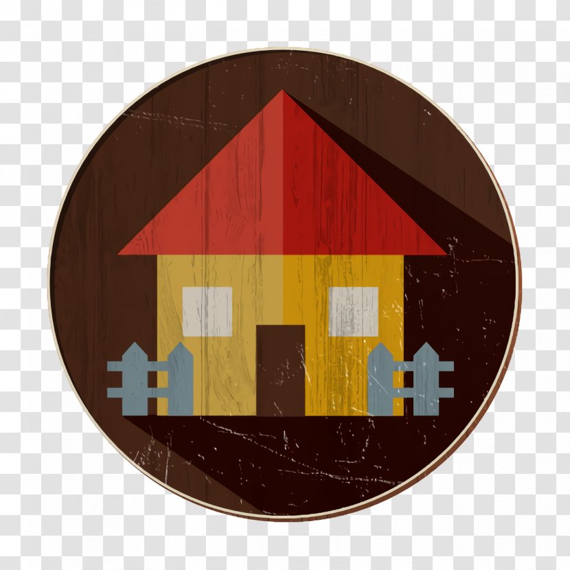 House Icon Essential Element Set Home - Orange - Dishware Building Transparent PNG