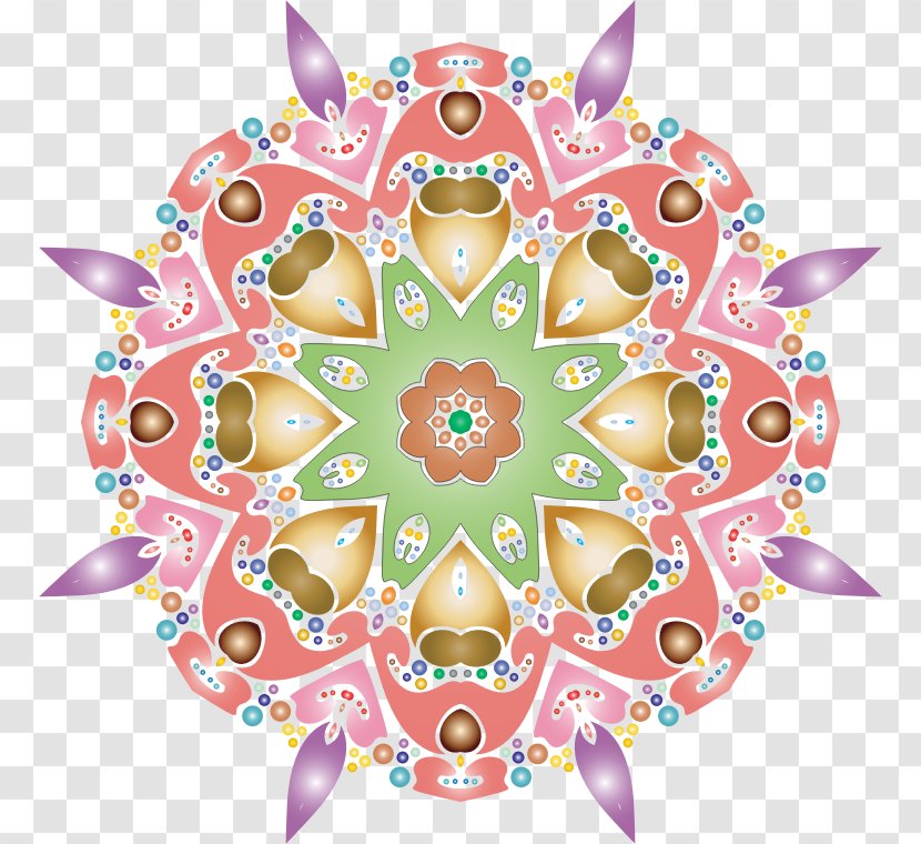 Hexagonal Tiling Tessellation Symmetry Clip Art - Kaleidoscope Transparent PNG