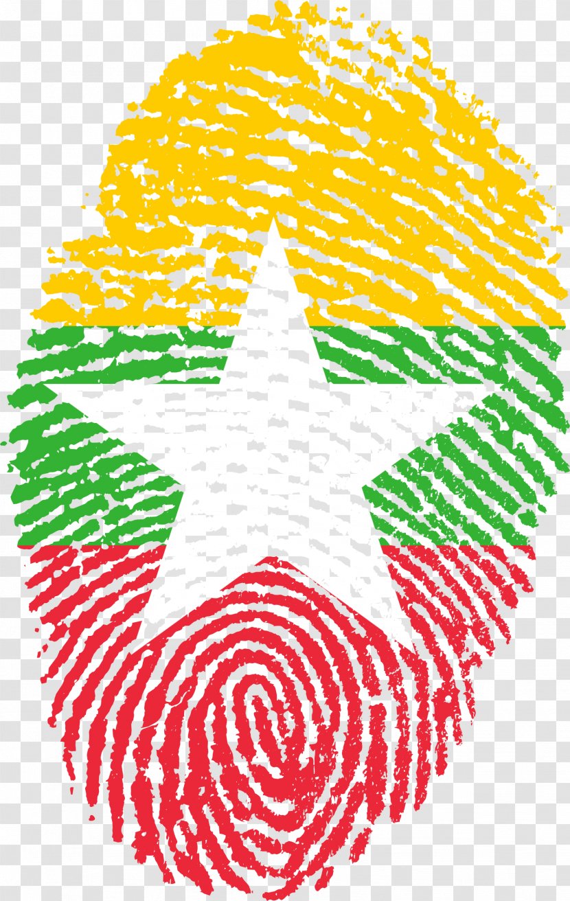 Flag Of China Honduras National Syria - Morocco - Finger Print Transparent PNG