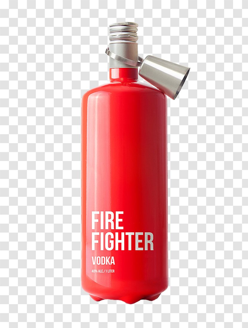 Vodka Design By Melon Firefighter Bottle Drink - Red Fire Hydrant Products In Kind Transparent PNG
