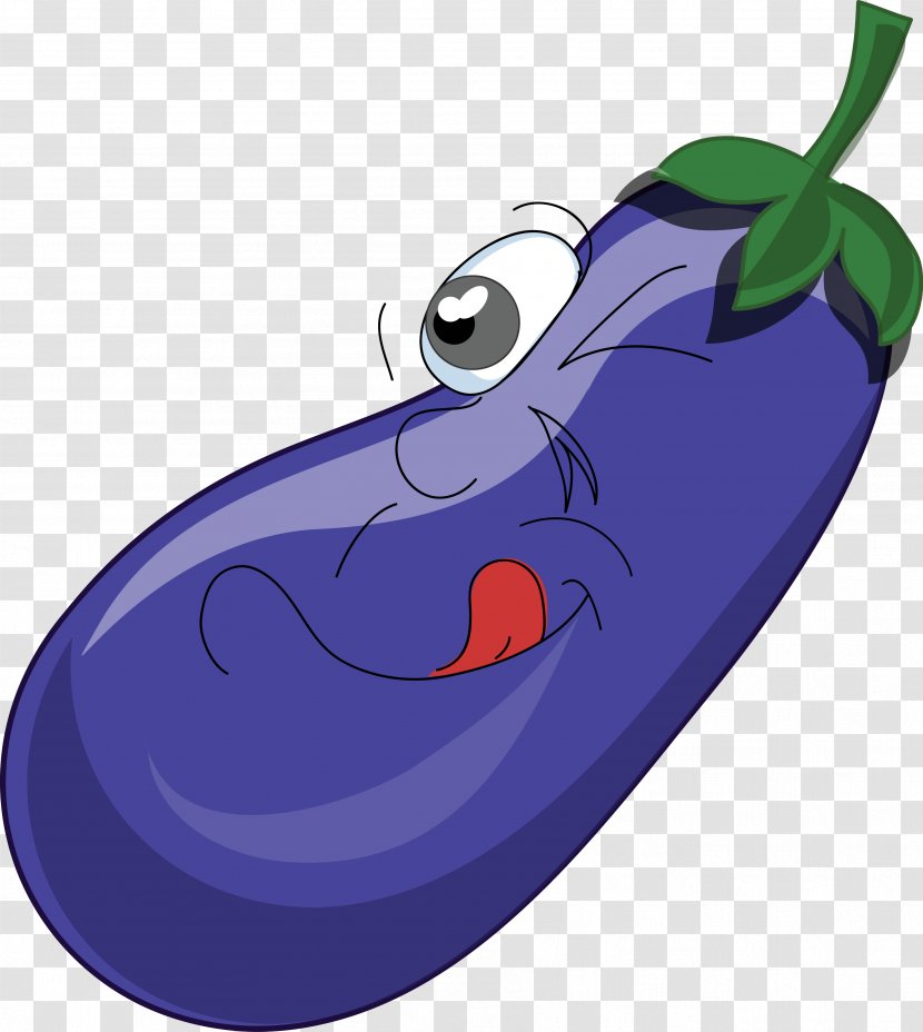 Eggplant Vegetable Clip Art - Cartoon - Villain Transparent PNG