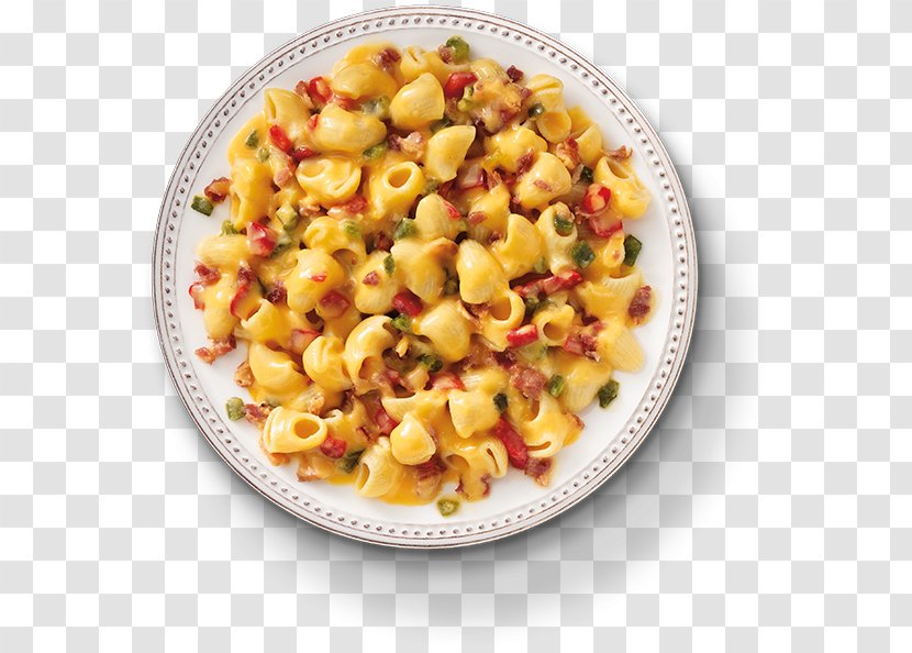 Macaroni And Cheese Vegetarian Cuisine Cavatappi Bacon Transparent PNG