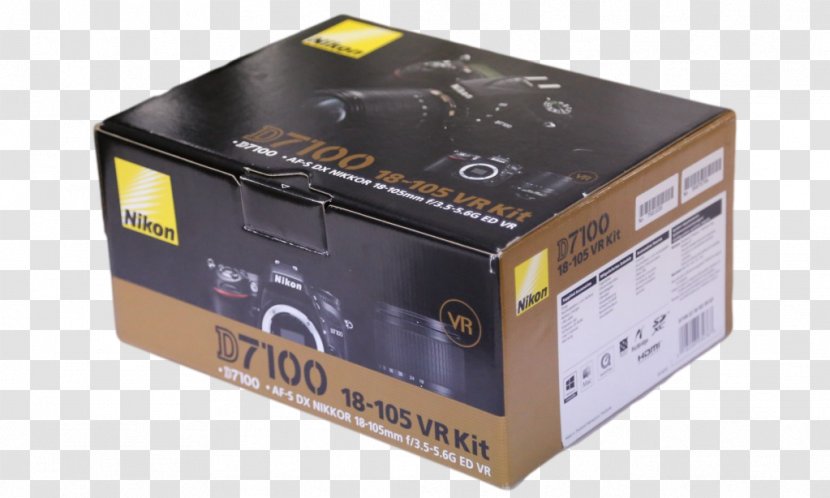 Nikon D3200 AF-S DX Nikkor 18-105mm F/3.5-5.6G ED VR D5300 Camera Lens - Afs Dx 18105mm F3556g Ed Vr - D7100 Transparent PNG