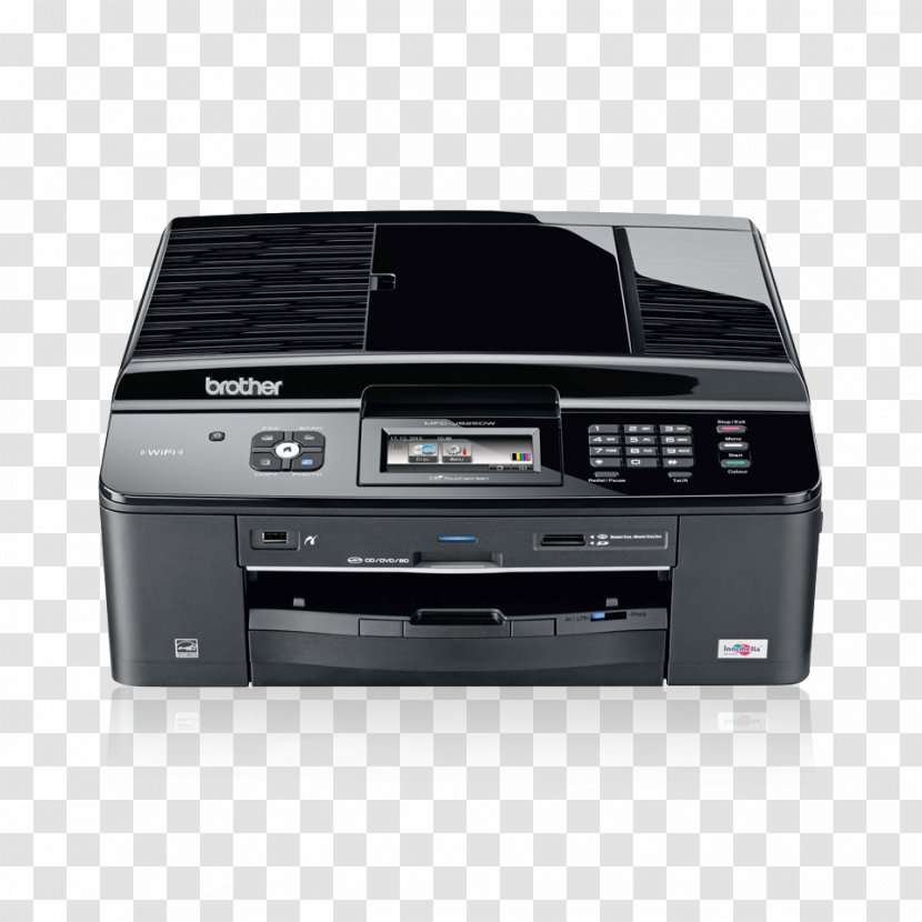 Multi-function Printer Brother Industries Inkjet Printing - Multimedia Transparent PNG