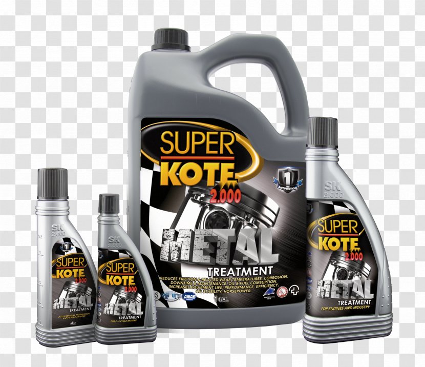 Superkote 2000 Metal Treatment Lubricant Therapy Cutting - Fuel - Excessive Internal Heat Back Transparent PNG