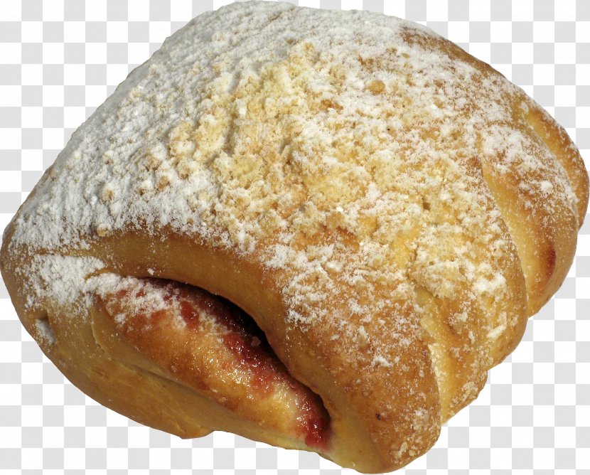 Bread Croissant Danish Pastry Pain Au Chocolat Toast - American Food - Bun Transparent PNG