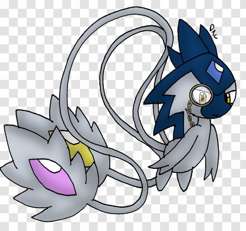 Cat Mesprit Azelf Uxie Pokémon - Silhouette Transparent PNG
