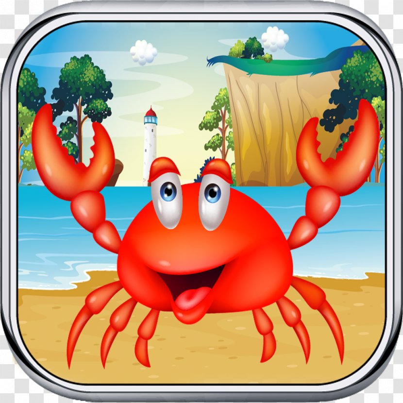 IPod Touch App Store Apple Crab Castles - Itunes - Cartoon Transparent PNG