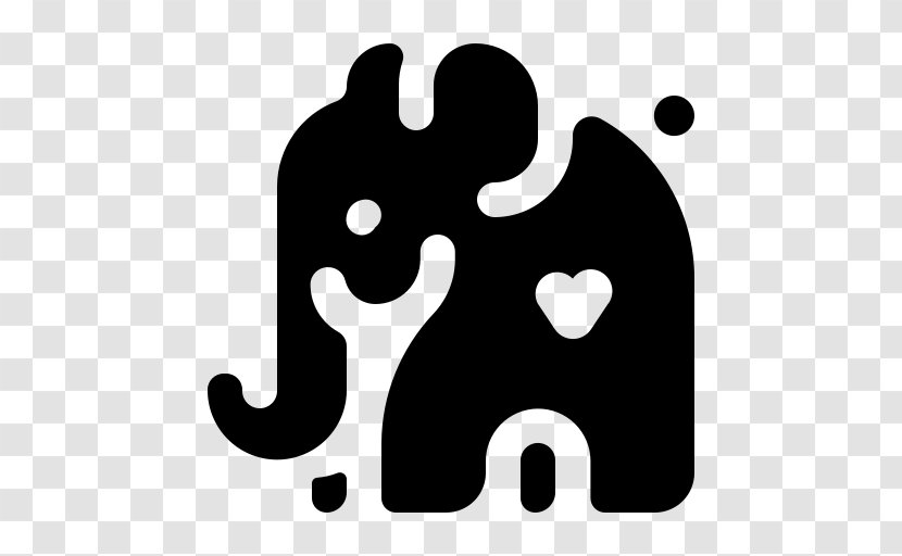 Elephantidae Animal Clip Art - Logo - Love Transparent PNG